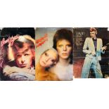 THREE ORIGINAL DAVID BOWIE POSTERS INC CHANGES.