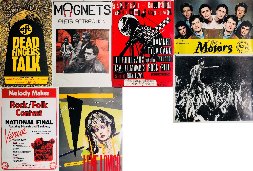 1978 - 1980 PUNK POSTERS.
