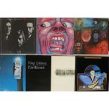 KING CRIMSON - LPs. Prog-tastic selection of 7 x very clean LPs.