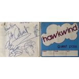 HAWKWIND FULL SET. A glossy page (10 x 9.