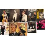DAVID BOWIE POSTERS. Ten David Bowie posters, chiefly in VF condition.