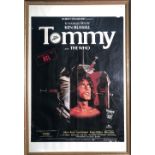 TOMMY THE WHO FRENCH ORIGINAL POSTER.