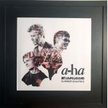 A-HA MTV UNPLUGGED POSTER.