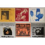 THE ROLLING STONES - PRIVATE PRESSING LPs. Mega collectors' collection of 12 x private release LPs.