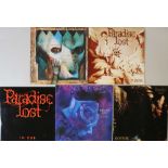 PARADISE LOST. Hard hitting selection of 3 x LPs with 2 x 12".