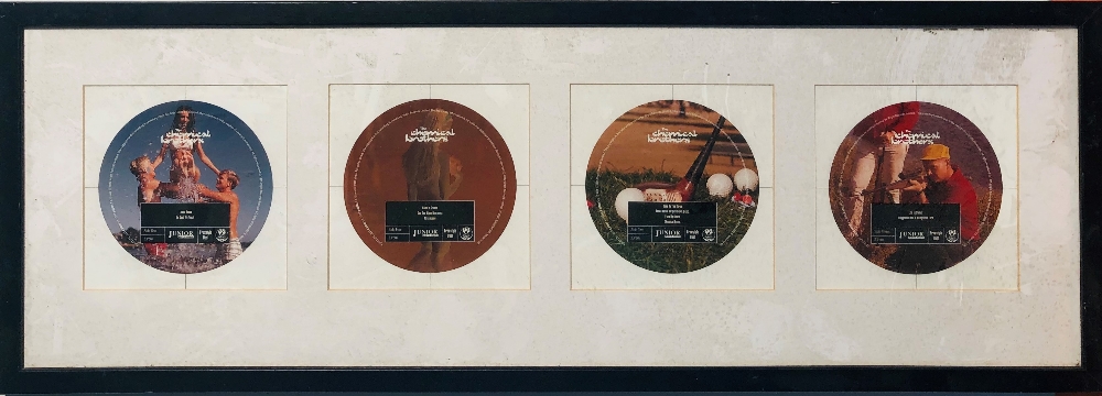 CHEMICAL BROTHERS GOLD DISC AND MEMORABILIA. - Image 4 of 11