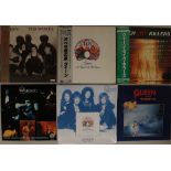 QUEEN - LP COLLECTION - INCLUDING JAPANESE PRESSINGS. Superb quality collection of 10 x LPs.