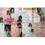 AUTOGRAPH BOOK - JIMI HENDRIX/PINK FLOYD TWICE/YARDBIRDS/LEMMY.