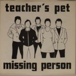 TEACHER'S PET - MISSING PERSON 7" (TP/001). Great slice of Power Pop from 1980 from Teacher's Pet.