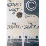 ORIGINAL 1977 CRAVATS ARTWORK.