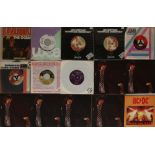 CLASSIC/HEAVY ROCK & METAL - 7". Scorchin' collection of around 85 x 7".