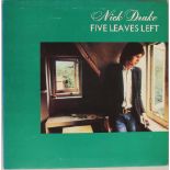 NICK DRAKE - FIVE LEAVES LEFT LP (2ND UK PRESSING - ISLAND ILPS 9105).