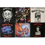 MOTORHEAD - LPs. Ferocious collection of 10 x LPs, 3 x 12" and 1 x 10".
