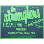 THE STRANGLERS 1980 POSTER.