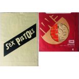 SEX PISTOLS EMI PRESS KIT AND 7" SINGLE.