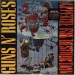 GUNS N' ROSES - APPETITE FOR DESTRUCTION - ORIGINAL BANNED SLEEVE LP - SEALED.