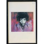 GERED MANKOWITZ JIMI HENDRIX ARTIST'S PROOF PRINT.