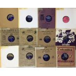 DECCA - 78s. Grand collection of around 330 x (UK) 10" 78RPM shellac recordings on Decca.