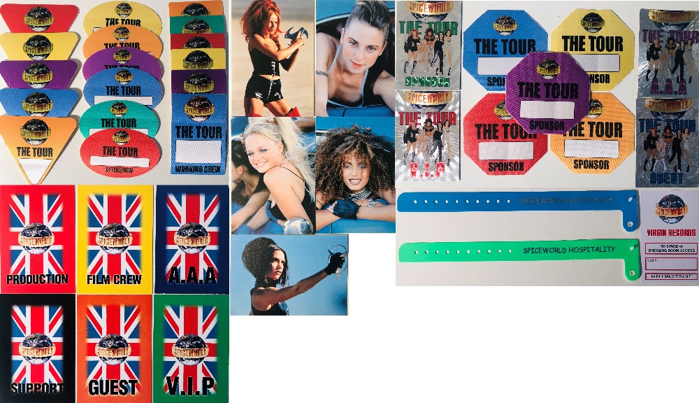 SPICE GIRLS MEMORABILIA.