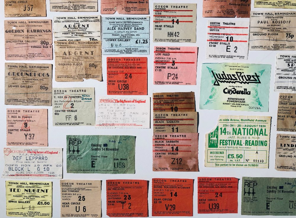 1970S - 1989S TICKET ARCHIVE. - Image 5 of 7