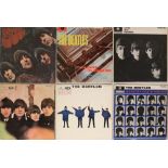 BEATLES - LPs. Ace selection of x 9 LPs.
