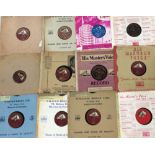 HMV - 78s. Top collection of around 220 x (UK) 10" 78RPM recordings on HMV.