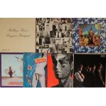 THE ROLLING STONES - LPs. Ace run of 7 x original title LPs.