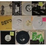 PUNK - 7" RARITIES. Superb collection of 11 x mega 45s.