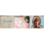 AUTOGRAPH BOOK - STATUS QUO/BOWIE WITH PRIVATE PHOTO/SPOOKY TOOTH.