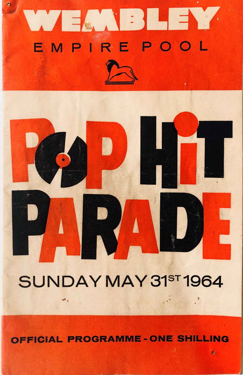 PROGRAMMES INC POP HIT PARADE 1964. - Image 5 of 6
