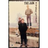 THE JAM ORIGINAL PROMO POSTER. An original promo poster for The Jam - The Gift (20 x 30, VF).