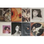 KATE BUSH. Smashing collection of 6 x LPs, 8 x 12" and 10 x 7" featuring the iconic Kate Bush.
