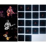 MICK RONSON TRANSPARENCIES WITH COPYRIGHT.