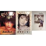 KATE BUSH POSTERS. Three original Kate Bush posters. Two to measure 24 x 36".