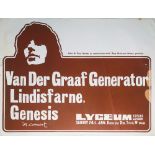 GENESIS/VAN DER GRAAF LYCEUM.