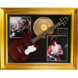 RONNIE WOOD SIGNED GUITAR.