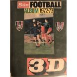 1972 - 73 FOOTBALL STARS SIGNED.