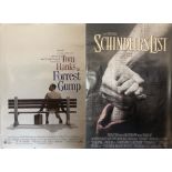 FOREST GUMP/SCHINDLER'S LIST POSTERS.