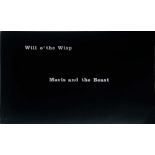 WILLO THE WISP ORIGINAL STORYBOARD ART.