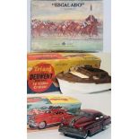 ESCALADO HORSE RACING GAME BOXED/DERWENT TRIANG CABIN CRUISER.