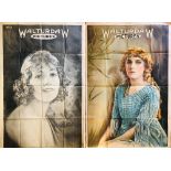 1920S WALTURDAW AND RELATED FILM POSTERS.