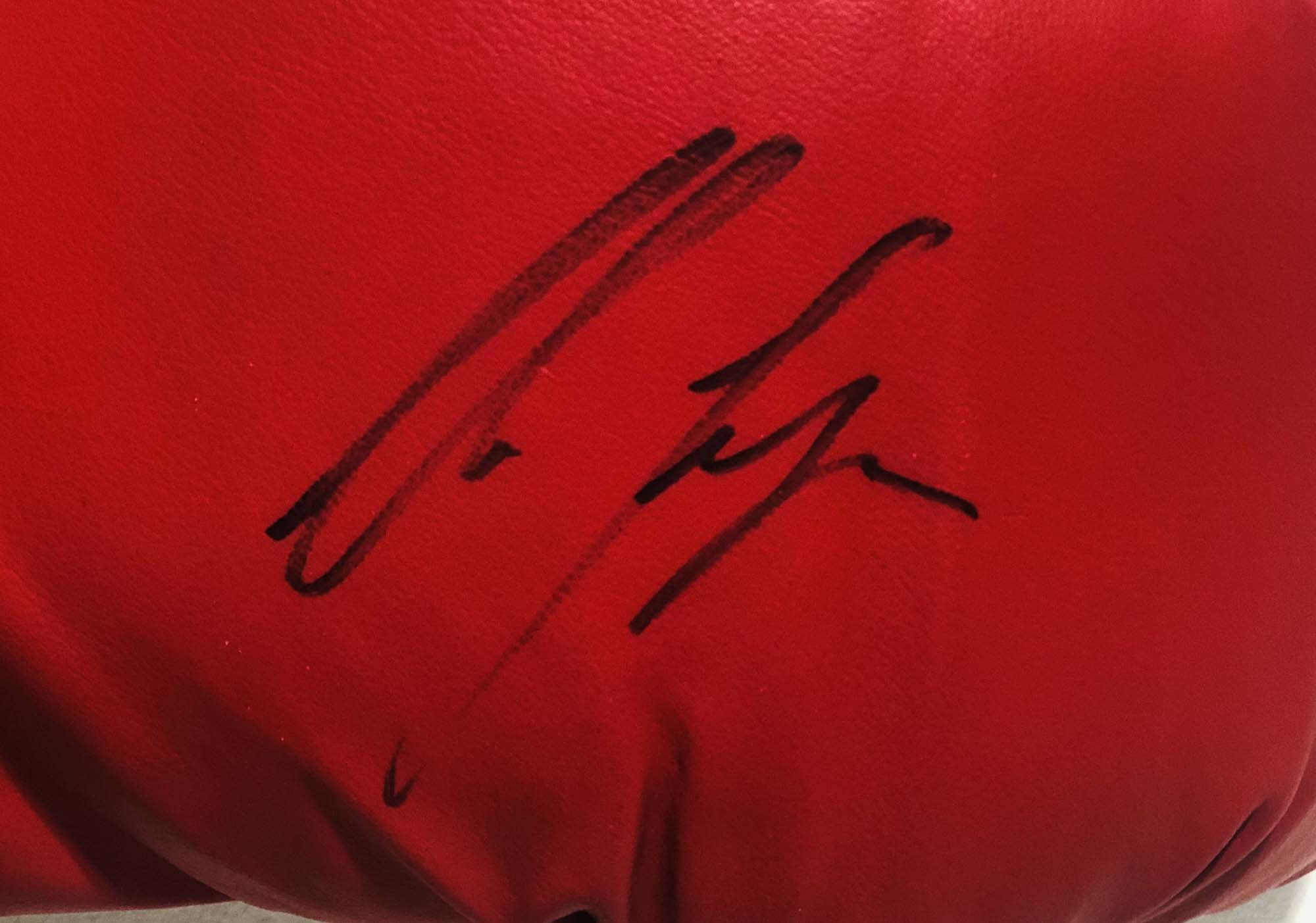 MIKE TYSON. An Everlast boxing glove signed in black ink by Mike Tyson. - Image 2 of 4