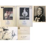 HOLLYWOOD FILM STARS SIGNED PHOTOS./CARDS.