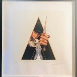 A CLOCKWORK ORANGE SIGNED ART.