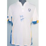 RYDER CUP SHIRT SIGNED BY STEPHEN GALLACHER.