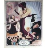 MAE WEST SIGNED DISPLAY.