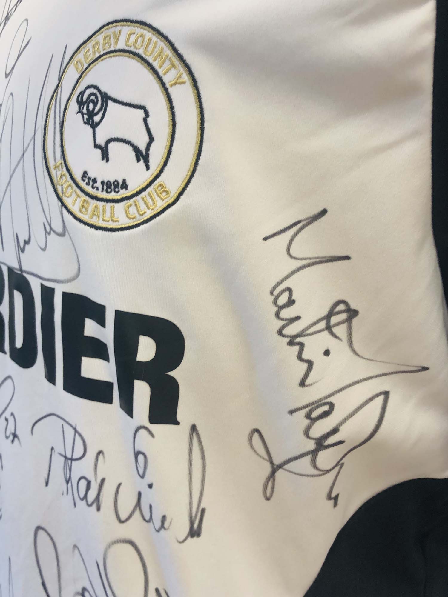 SIGNED DERBY SHIRT. - Image 4 of 4