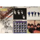 STUDIO LPs WITH 7". Lovely clean collection of 6 x early UK pressing LPs with 17 x 7".