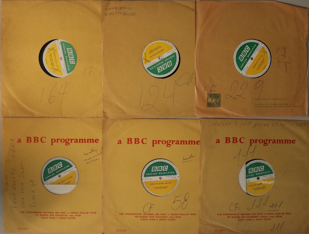 BBC 'SERVICO BRASILEIRO' TRANSCRIPTION DISC LPs.