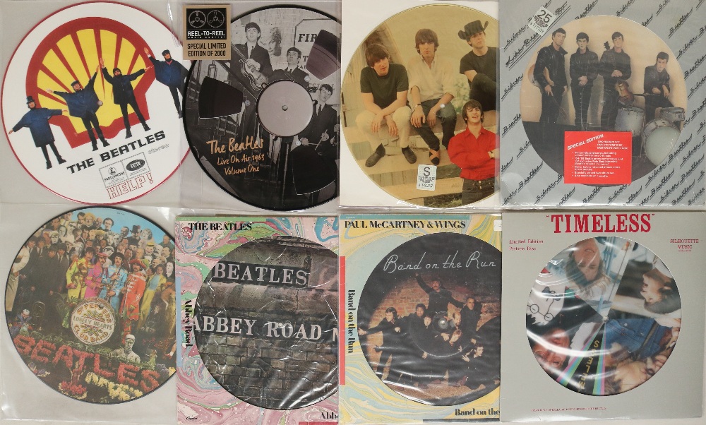 PICTURE DISCS. Excellent fan pack of 19 x picture disc albums with 1 x shaped disc 7".